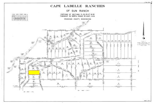 Cape Labelle Plat map3 highlighted